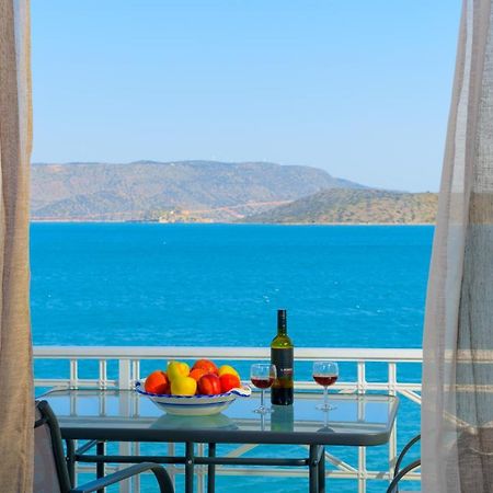 Margarita'S Seafront Luxury Apartment Elounda Eksteriør billede