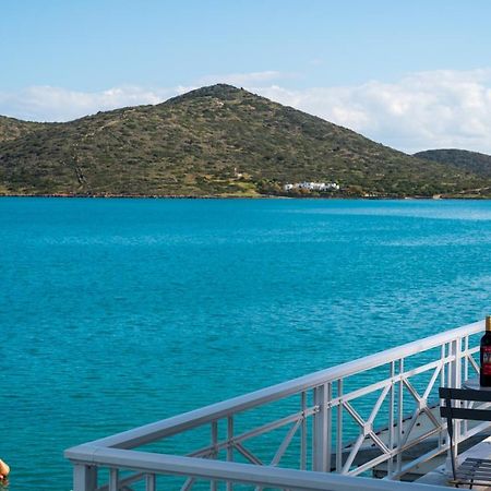 Margarita'S Seafront Luxury Apartment Elounda Eksteriør billede